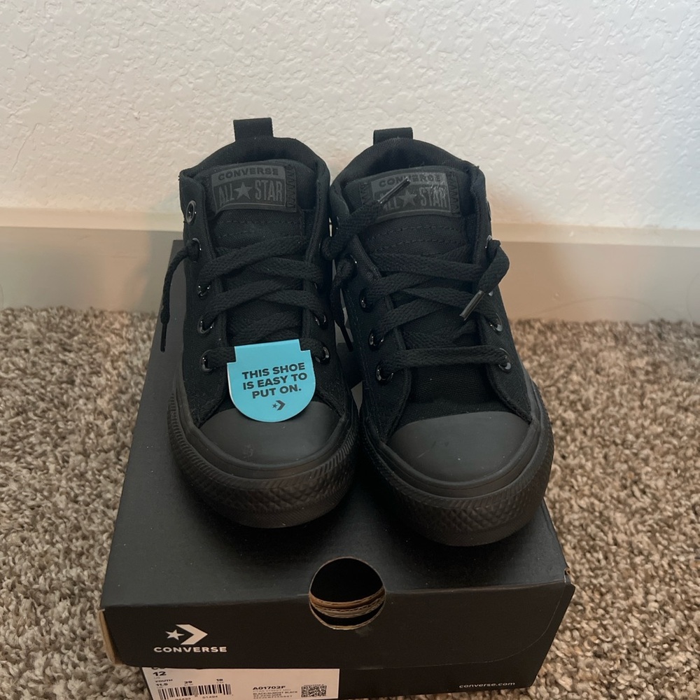Boys high top converse